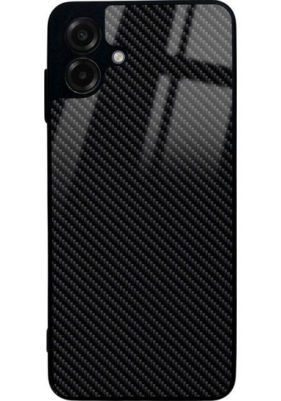 Samsung Uyumlu A07 Carbon Tasarımlı Glossy Telefon Kılıfı Çok Renkli