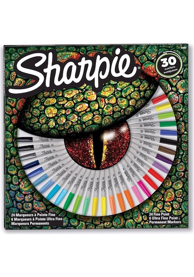 Sharpie Markör Permanent Fine Kertenkele 30'lu 2061335