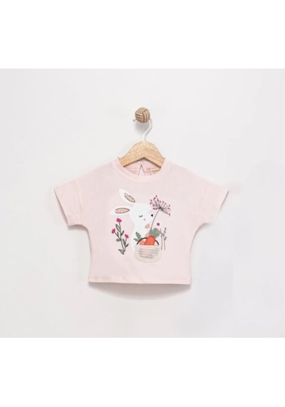 Babydoll T-shirt Divo Pudra
