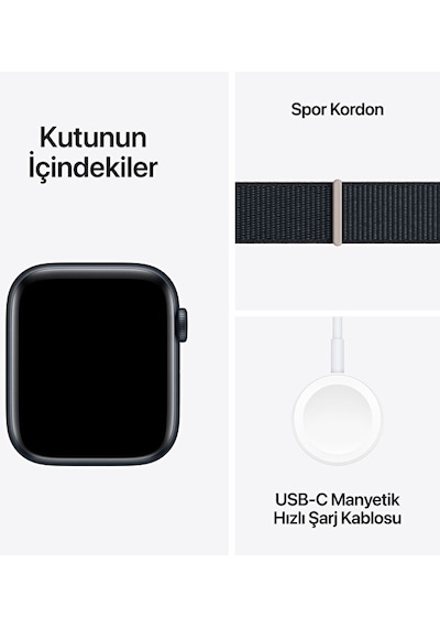 Apple Watch SE 2 (2023) GPS 44 MM Alüminyum Kasa Spor Loop Akıllı Saat (Apple Türkiye Garantili) Apple Watch SE 2 (2023) GPS 44 MM Alüminyum Kasa Spor Loop Akıllı Saat (Apple Türkiye Garantili)