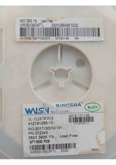 Wr06x3903ftl 603 390k Sincera 1000 Adet