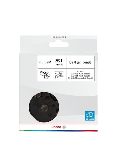 Zımpara Pedi, 125 Mm Çapında, Orta Sertlikte, Velcro Sistemli Aksesuar