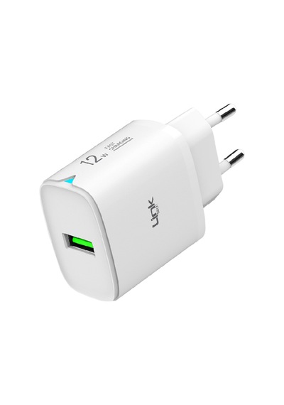 Linktech C301 Safe 12W Micro USB Kablolu Hızlı Şarj Cihazı Seti Beyaz 1 Adet