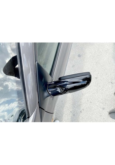 Renault Megane 2 Batman Yarasa Ayna Kapağı Piano Black / 2002-2009