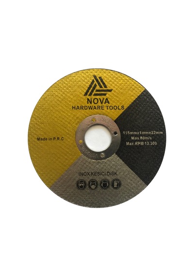 50 Adet Nova Inox Metal Kesici Disk 115 MM