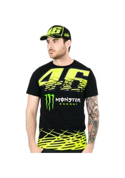 Yeni Vr46 Valentino Rossi Monster Energy Kısa Kol Tshirt al
