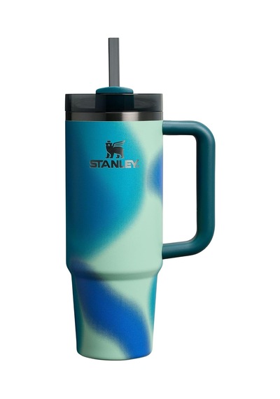 Quencher H2.0 Flowstate Pipetli Termos Bardak 0.89 Litre - Coastal Teal Paslanmaz Çelik Çok Renkli
