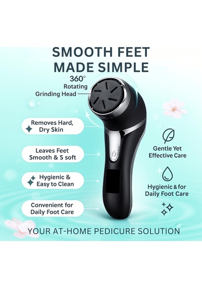 Deluxe Ayak Spa Seti, Elektrikli Masaj Aleti, Pedikür Aletleri, Ayak Peeling Maskeleri Ve Cilt Bakım Seti Kahve