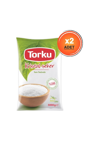 Torku Kristal Toz Şeker 2 x 5 KG