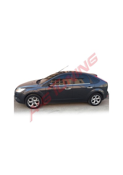 Ford Focus Hb Krom Cam Çıtası 2005-2011 4Prç Paslanmaz Çelik N11.6559