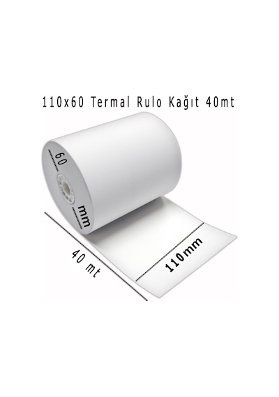 110X40 M Termal Rulo 50'li Paket