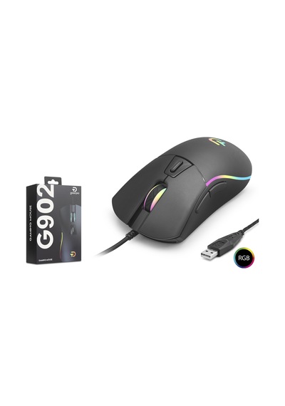Nodar Good Pro G902 Gaming Mouse 3600 Dpı 6 Tuş 1000hz Rgb - Siyah