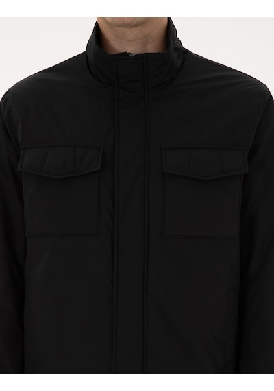 Pierre Cardin Erkek Siyah Mont 50310174-vr046