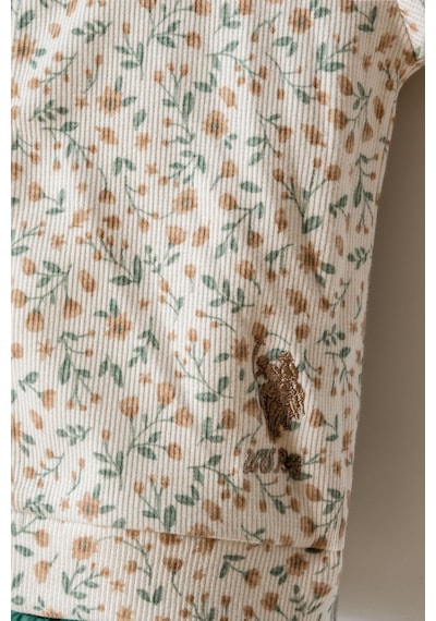 U.s. Polo Assn. Kız Bebek Krem 3lü Takım 5274-50101 Krem