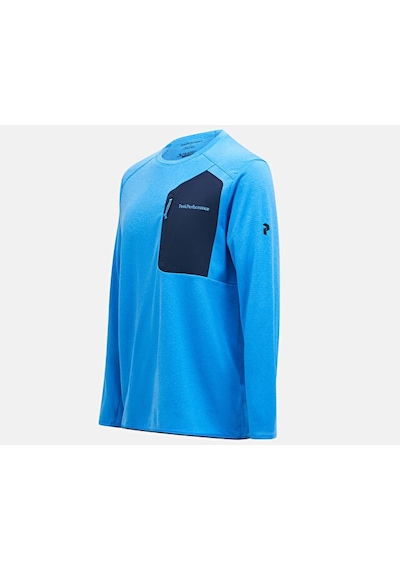 Peak Performance M Freelıght Polartec Grıd Erkek Günlük Sweatshirt G80161030t Mavi