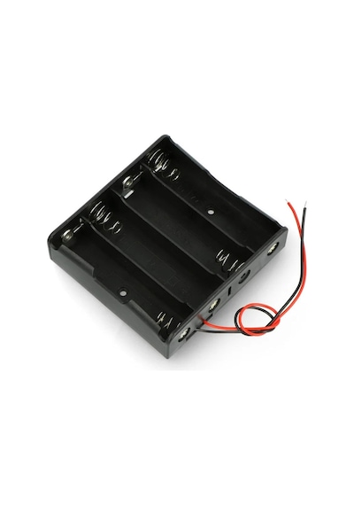 18650 4lü Pil Kutusu Seri 4 Adet 14.8v Seri Lityum Lion Batarya Yuvası Mobil Güç Kaynağı Powerbank