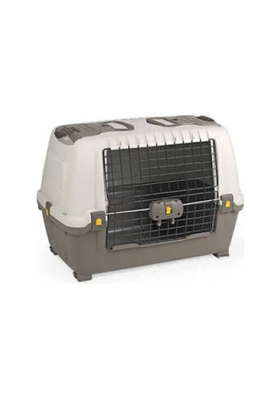 Car 90 Kilitli Köpek Bagaj Taşıma Kabı 90x60x68 Cm Çok Renkli