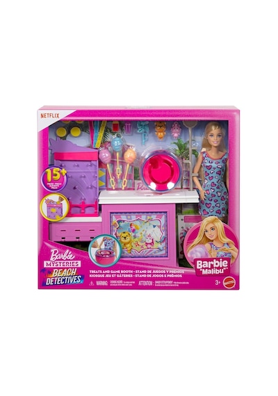 Jfv67 Barbie, Oyun Seti Ve Aksesuarları- Barbie Mysteries: Beach Detectives 10pcs Mixed