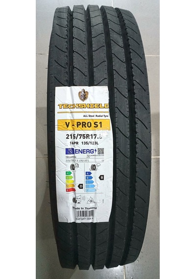 215/75 R17.5 135l 16pr Vpro S1 Düz M+s Techshıeld, 2025 Tayland Üretim