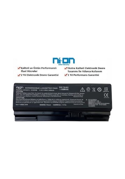 Monster Nh504bat-4 Nh50bat Uyumlu Notebook Batarya - Pil