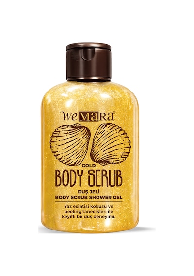 Wemara Body Scrub Duş Jeli Gold 500 Ml Diğer