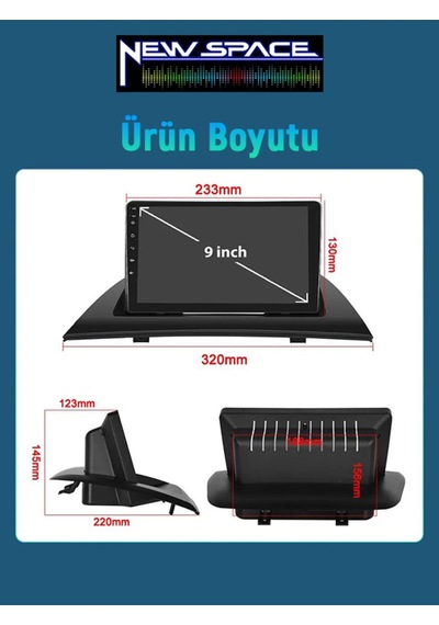 Bmw X3 Android 8gb Ram 128gb Rom 8 Çekirdek Carplay Multimedya