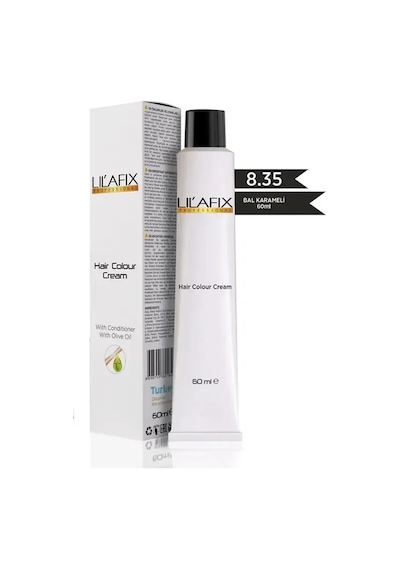 Lilafix Profesyonel Tüp Saç Boyası 60ml - 8.35 Bal Karameli