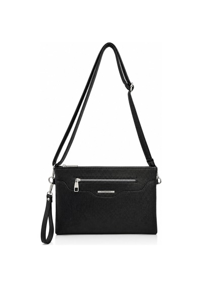Sanmorris Kadın Suni Deri Ayarlanabilir Çapraz Ve El Askılı Portföy, Clutch Çanta S-1360 Lezard