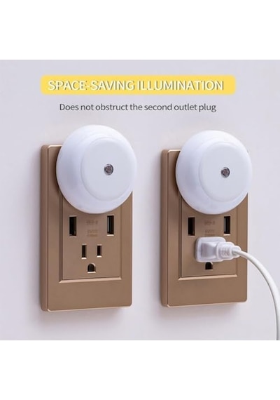 Aputue Duvara Monte Led Gece Lambası, Alacakaranlık Sensörlü, 0.5w Duvar Fişli Gece Lambası, Koridor, Merdiven, Mutfak, Banyo İçin, 6&apos Lı Paket Yuvarlak Tasarım Açık Lacivert Aputue Duvara Monte Led Gece Lambası, Alacakaranlık Sensörlü, 0.5w Duvar Fişli Gece Lambası, Koridor, Merdiven, Mutfak, Banyo İçin, 6&apos Lı Paket Yuvarlak Tasarım Açık Lacivert