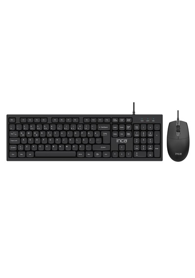 Imk-376t Kablolu Türkçe Q Klavye Mouse Seti 105 Tuş Ergonomik Tasarım Usb 2.0 10 Milyon Tuş Ömrü