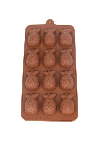 Silikon Çikolata Buz Jelibon Epoksi Kalıbı Ananas Modeli Diğer