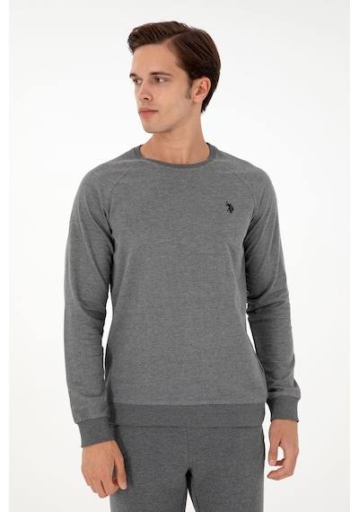U.s. Polo Assn. Erkek Antrasit Melanj Sweatshirt 50295159-vr081 Antrasit Melanj U.s. Polo Assn. Erkek Antrasit Melanj Sweatshirt 50295159-vr081 Antrasit Melanj