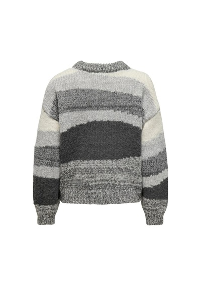 Only Onljenny Lıfe Ls O-neck Knt Gri 15327620 gri