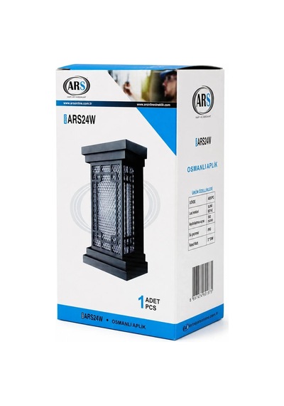 Lb Ip66 50.000 Saat Led Ömrü 22w Osmanlı Led Aplik Duvar Lambası Ars-348952 Çok Renkli