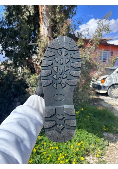 Erkek Bağcıksız Rahat Konforlu Hakiki Deri Klasik Siyah Ayakk... siyah