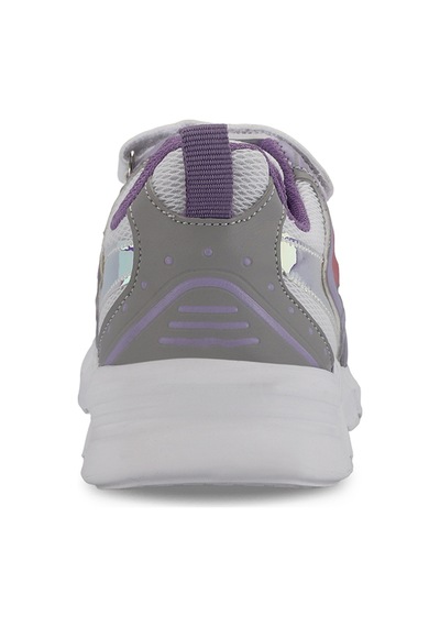 Slazenger KENDALL Çocuk Cırt Cırtlı Gri / Fuşya Günlük Spor Ayakkabısı
