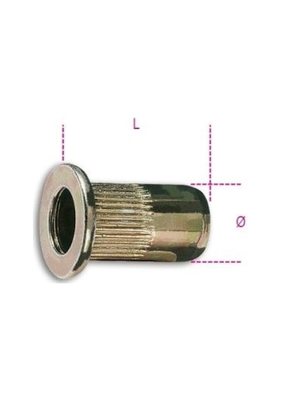 Somun Perçin 10`lu  1742R-A M10