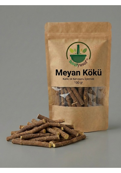 İxirciyusuf Meyan Kökü Meyankökü Licorice Root Glycyrrhiza Glabra Kurutulmuş Bitki 100 G Doğal