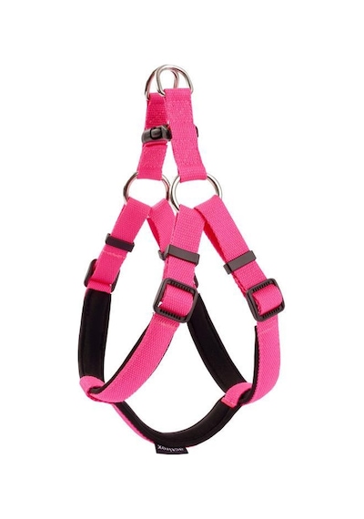 Actirex Neon Yumuşak Doku Ayarlanır Köpek Göğüs Tasması Pink Xs