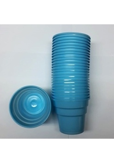2 Paket 25'li Plastik Bardak Mavi - Parti Bardağı
