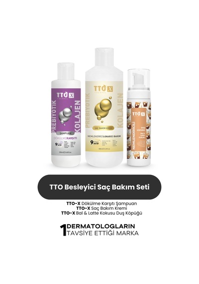 Tto Besliyici Saç Bakım Seti Beyaz