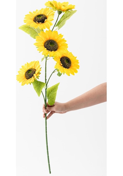 Yapay Ayçiçeği 90 Cm Dal 5 Kafa Sarı