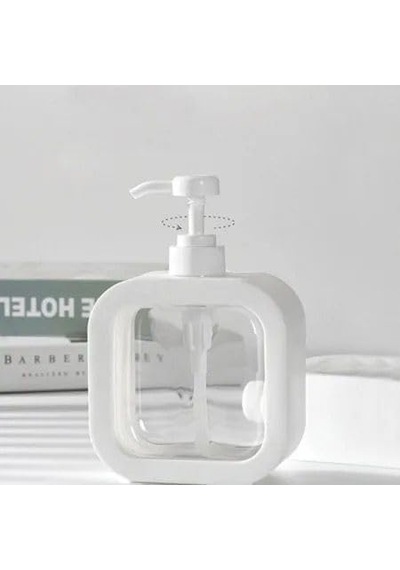 Tr 400 Ml Dikdörtgen Banyo Mutfak Sıvı Sabunluk Bulaşık Lavabo Deterjanlık,tezgah Üstü Dikdörtgen Banyo Mutfak Diğer