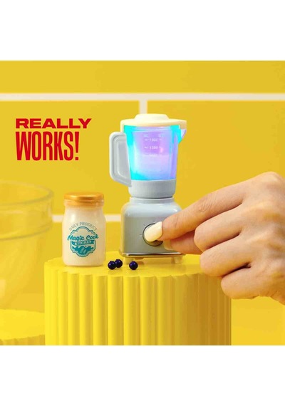 Mini Brands Magic Cook Kitchen Blender Mini Mutfak Seti Çalışan Minyatür Oyuncak 3+
