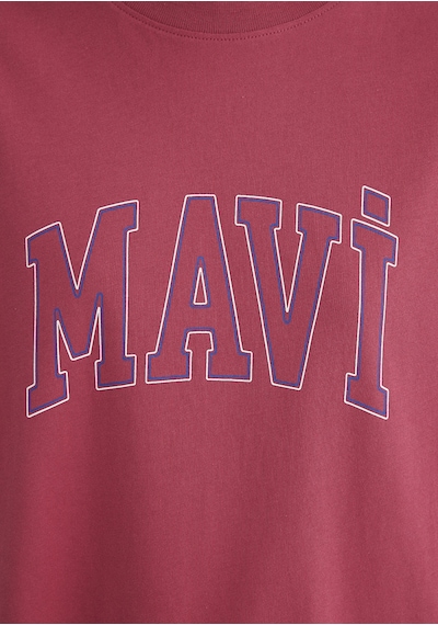 Mavi - Mavi Logo Baskılı Pembe Tişört 1611193-70931 Pembe