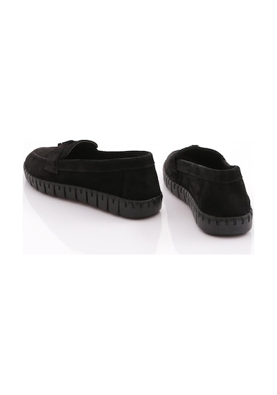 Dgn P39 Kadin İp Desenli Comfort Ayakkabi P39-1512-R1680 Siyah