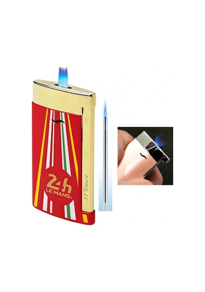 S.t. Dupont Le Mans Slim 7 Çakmak 027790 Kırmızı/gold