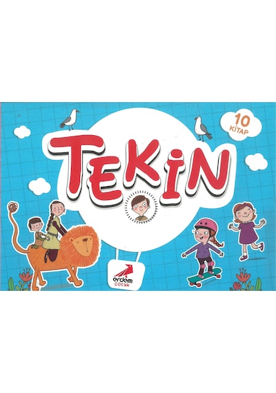 Tekin Serisi 7 - 8 Yaş 10 Kitap 32 Sayfa Erdem Çocuk