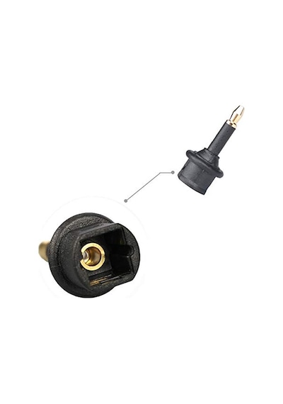 Tr 4430 Toslink To Mini Toslink Adaptör Çevirici Dönüştürücü