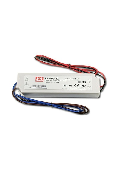 Meanwell Lpv-60-12 12v 5a Led Sürücü
